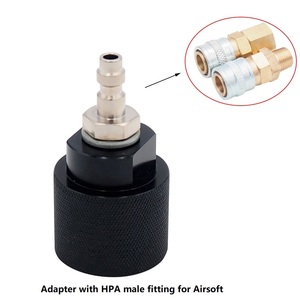 HPA Regulating Regulator Co2 Valve W/ US <strong>Foster</strong> or 8mm Quick Disconnect Adapter Male Plug DIY <strong>Kit</strong> for G1/2-14 Tank Bottle HPA - Product Image 4