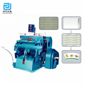 DS-930 en iyi manuel Pizza kutusu kalıp kesme ve kırma makineleri kağıt kalıp kesici ile motor çekirdek bileşeni - Product Image 2