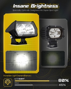 Novsight <strong>20W</strong> <strong>LED</strong> Drive Truck Motorcycle SUV ATV Fog <strong>12V</strong> Spotlight <strong>LED</strong> Work Flood Light for Tractor Offroad Light - Product Image 4