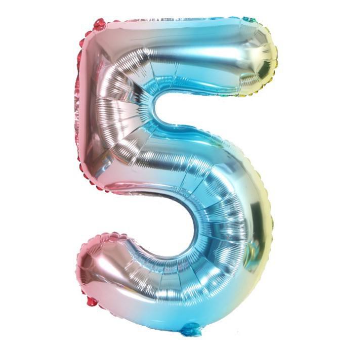 Numérique coloré 5 de 32 pouces