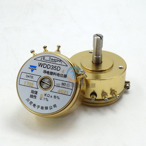 角位移传感器WDD35D-4 1K2K5K10K线性0.1% 精密导电塑料电位计 - Product Image 2