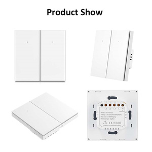 LEDEAST DS-1081ZN 110V 220V controllo APP Smart Switch 1 2 3 Gang Tuya Zigbee pulsante Timer interruttori della luce - Product Image 2
