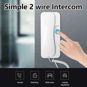 Sistema de seguridad para el hogar, intercomunicador de 2 vías para puerta de edificio - Product Image 6