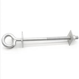 ADSSサスペンションクランプホットDIP亜鉛メッキ<span class=keywords><strong>J</strong></span>フックボルトポール