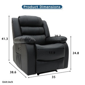 Geek sofa Möbel Modernes Leder Power Electric Beauty Salon Liegestuhl für Wohnzimmer - Product Image 6