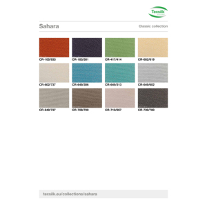 <strong>Sahara</strong> Collection - Texsilk Spain Outdoor Fabric - Multipurpose Canvas Fabric Water Resistant Textile OEKO-TEX Standard Class 1 - Product Image 2