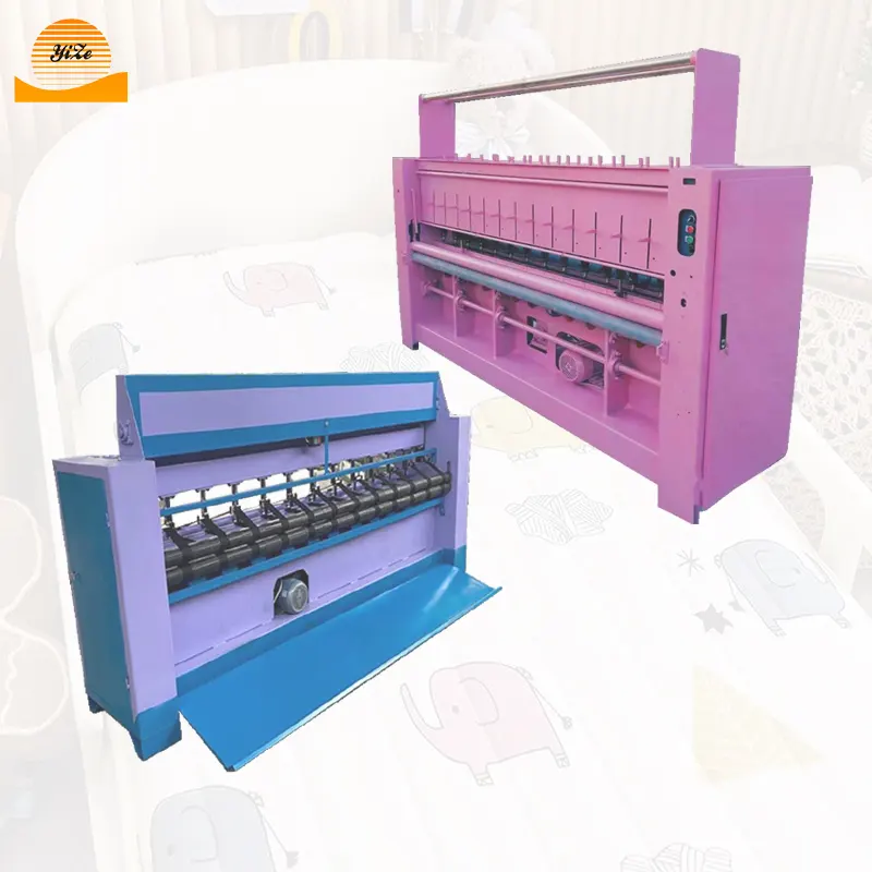Máquina de acolchado lineal para costura, colchón de aguja múltiple de algodón, cadena recta, para mantenimiento del calor, máquinas de colchas