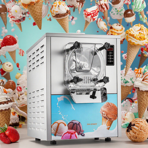 Chuyên nghiệp thép không gỉ <span class=keywords><strong>Ice</strong></span> <span class=keywords><strong>Cream</strong></span> <span class=keywords><strong>Maker</strong></span> Máy thương mại cứng phục vụ Máy làm kem tự động Máy làm kem - Product Image 4