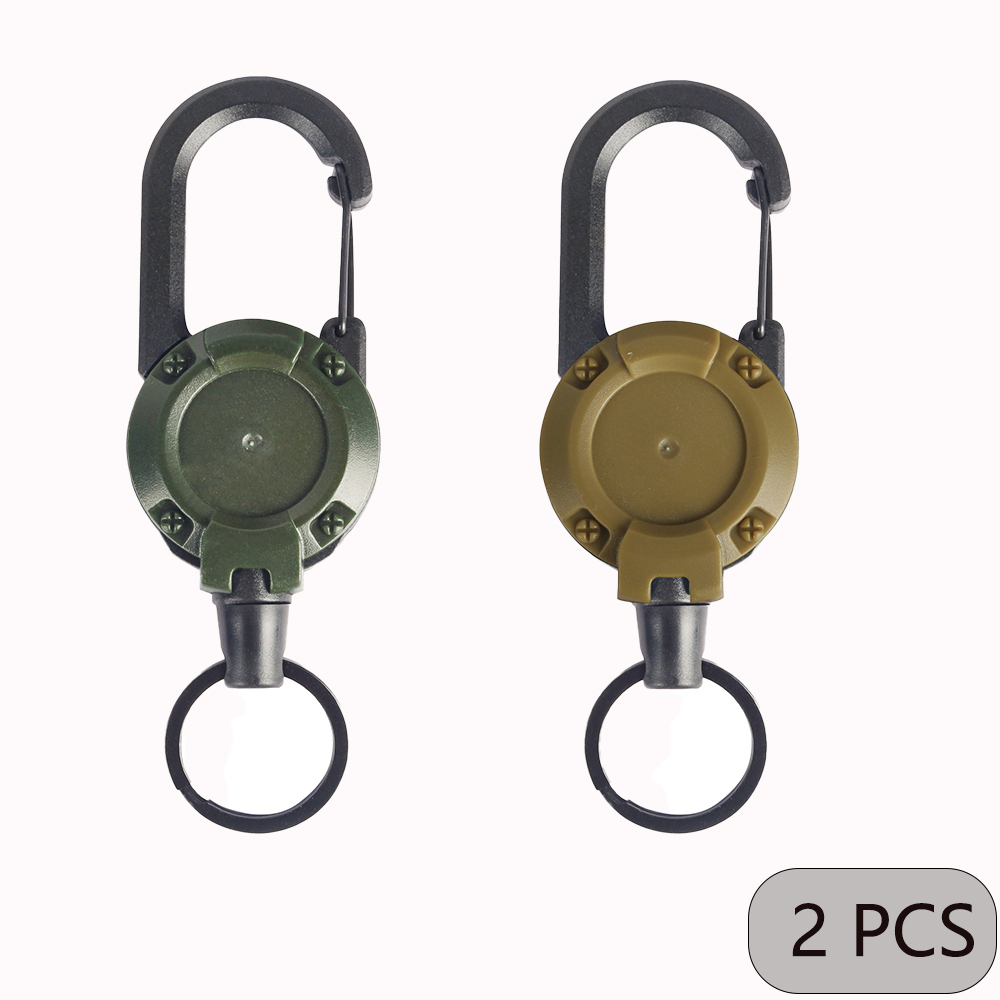 2pcs vert et kaki