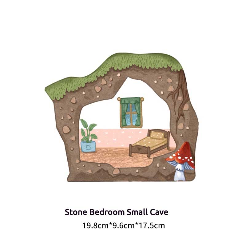 Cueva de la trompeta del dormitorio de piedra