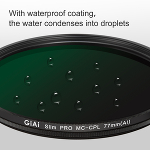 GiAi MCCPLフィルター58mm77mm82mm円偏光フィルターHDカメラフィルター - Product Image 2