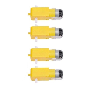 Getriebe motor Gummi radsatz für DIY Smart Car Robot Elektrorad-Kit für UNO 4WD Arduino Robot Smart Car