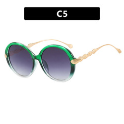 Green transparent/double gray