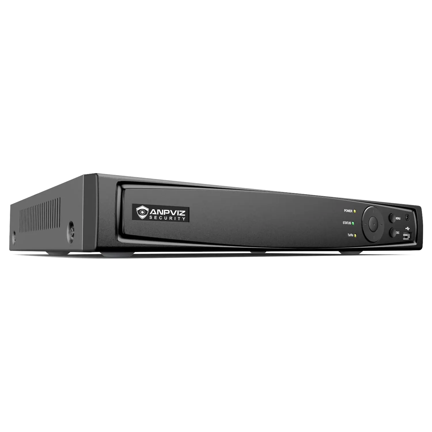 ANPVIZ 8ch nvr poe 8mp 4k HD 재생 네트워크 비디오 레코더 스마트 인간 차량 감지 MAX 8TB 저장 다국어