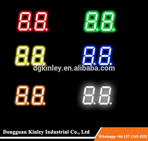 Красный 0,5 дюймов 2-значный 7-сегментный светодиодный дисплей - Product Image 3