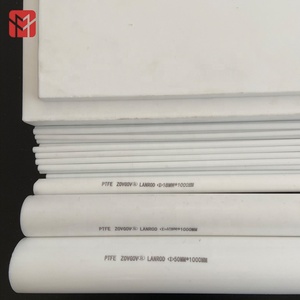 สต็อกสินค้าขนาดใหญ่พร้อมการจัดส่งที่รวดเร็วแผ่น PTFE สีขาวสีดําแผ่นแท่งบาร์แท่ง