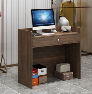 Mostrador de recepción moderno pequeño y simple para peluquería, Mostrador de bar, Mostrador de caja registradora, tienda para salones de belleza - Product Image 1
