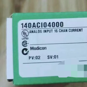 Módulo de entrada analógica PLC nuevo y Original 140ACI04000 Nuevo en caja 140AC104000 Stock en almacén Controlador de programación PLC