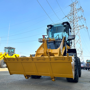 Nueva energía de alta eficiencia mini tracción en las cuatro ruedas Cargador eléctrico/diésel autocarga pequeños cargadores usados con cargador frontal