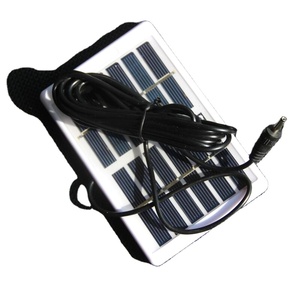 BUHESHUI DIY GÜNEŞ PANELI Charr 2W 5V Polycrystalline güneş pili modülü DC5521 kablosu ile 3m 3.7V pil ışıkları yarım hücre tipi - Product Image 1