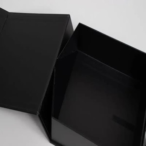 強力なクラフト段ボールプレミアムマットブラック取り外し可能セルフシーリング磁気ボックス2gムハ包装使い捨てカート包装 - Product Image 3