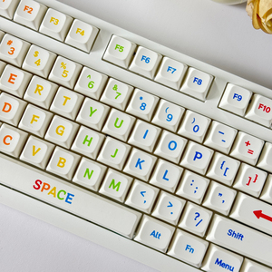 Custom 113 Key Rainbow XDA Profile PBT Keycaps para DIY Teclado mecánico para juegos - Product Image 2