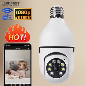 LEVOFAST kamera bola lampu Tuya V380pro, bohlam lampu 1080p keamanan wifi 360 derajat dengan wifi - Product Image 2