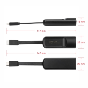 Alta calidad 2,5 Gigabit USB C a Lan RJ45 Adaptador USB a LAN 2500Mbps Adaptador Ethernet para teléfono PC - Product Image 3