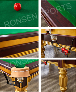 Ronsen 12ft Sao Giải Đấu Chất Lượng Trò Chơi Chơi 6811 Vải Và Phía Bắc Cao Su <span class=keywords><strong>Snooker</strong></span> Bảng Với Ánh Sáng LED Và Khối Thép - Product Image 6