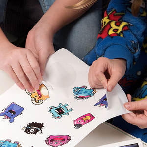 Chinese Factory Custom Vinyl Die Cut <strong>Sticker</strong> Sheets Printing Waterproof Adhesive Paper Label <strong>Stickers</strong> for Kids on Sheet <strong>Sticker</strong> - Product Image 5