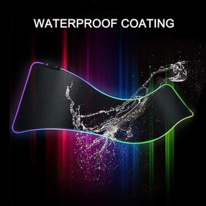 RGB oyun Mouse Pad yumuşak kaymaz kauçuk taban fare Mat dizüstü bilgisayar için PC oyunları - Product Image 3