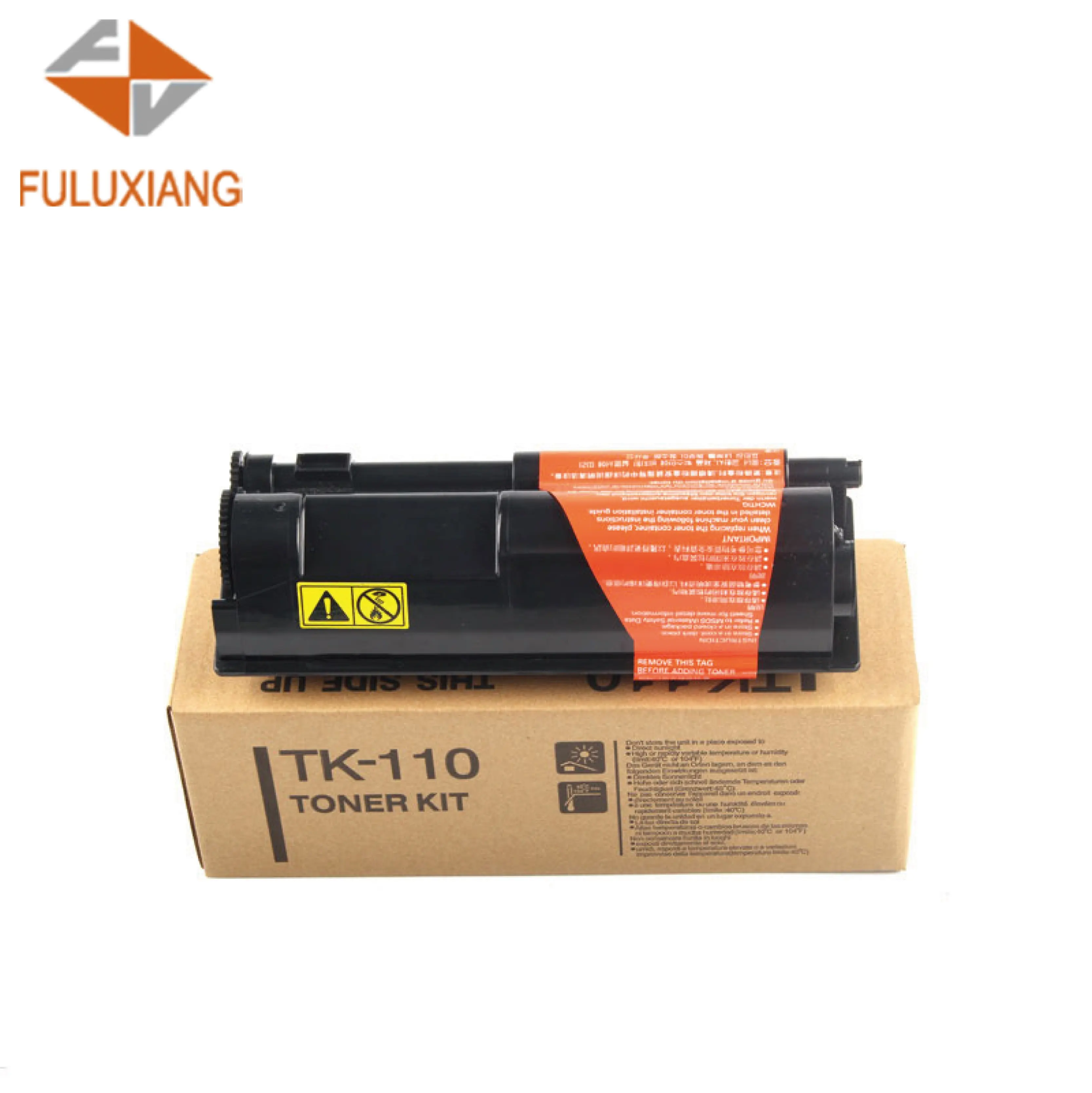 FULUXIANG compatibile TK110 TK111 TK112 TK113 TK-110 cartuccia di Toner per fotocopiatrice per Kyocera Fs-720/820/920