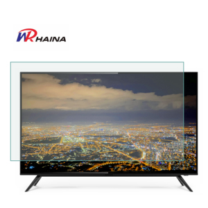 Haina New Arrival TV 2025 thông minh LED TV giá tốt nhất 43 inch FHD Tempered Glass TV OEM ODM kính đôi TV thông minh Android 14 - Product Image 1