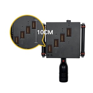 Impresora de gran formato Impresora de inyección de tinta portátil de 10cm para fecha de caducidad Máquinas de codificación de texto de imagen Impresora de logotipo inteligente - Product Image 6
