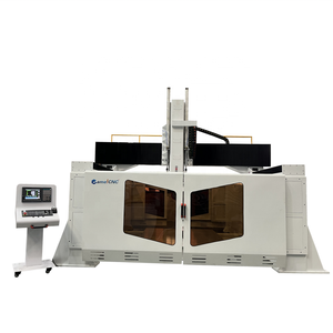 Enrutador Cnc de 5 ejes de alta precisión y alta resistencia, cabezal de 360 grados para modelo 3D, fabricación de patrones de espuma de madera EPS - Product Image 2