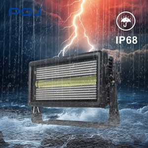 ไฟ IX800แบบ Poj ไฟ LED สี RGB แบบกันน้ำไฟกะพริบควบคุม DMX512สำหรับงานกลางแจ้งดีเจดิสโก้คอนเสิร์ตและเทศกาลดนตรี - Product Image 4
