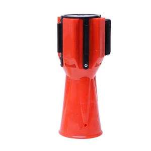 2/3/5m chiều dài có thể thu vào vành đai mở rộng Cone Topper Băng giao thông Cone nối Telescopic cô lập vành đai rào cản - Product Image 5