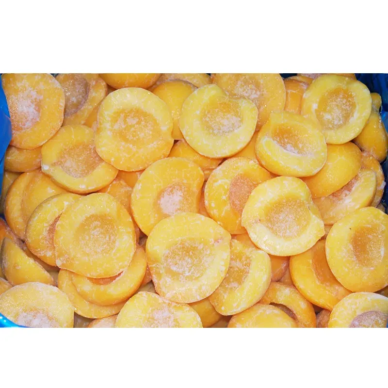 Best-seller enlatados fatias de pêssego amarelo congelado