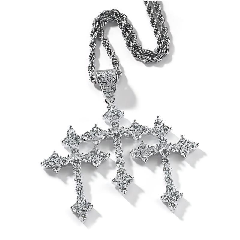 Argent + chaîne torsadée 3 mm 24 pouces