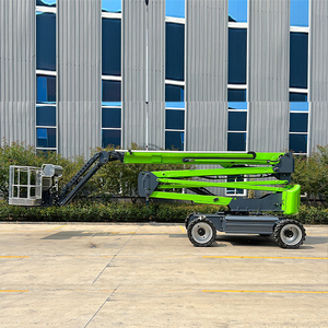 Self-Propelled Boom Lift Aerial Work <strong>Platform</strong> with Telescopic/Articulated Steel Structure 380V for Hotels New Condition - Product Image 6