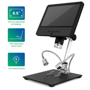 2MP 5X-260X <strong>USB</strong> Digital <strong>Microscope</strong> With 8.<strong>5</strong>&quot; 1080P LCD Monitor <strong>Microscope</strong> for <strong>Microscope</strong> for Cell Phone - Product Image 2
