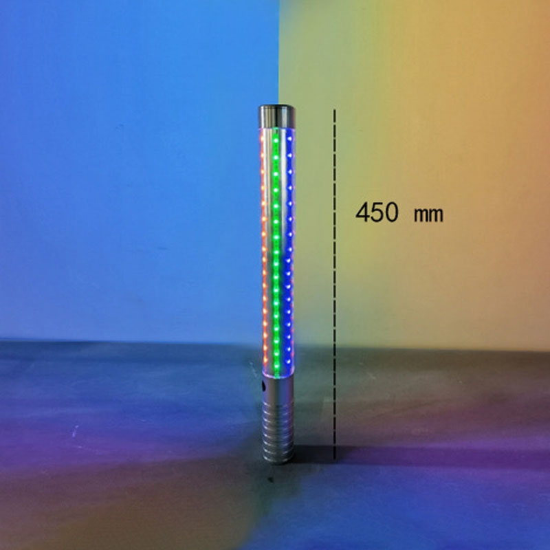 45 cm - Alliage d'aluminium - Lumière colorée