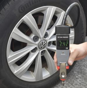 תפקוד זיכרון הוביל לחץ צמיג דיגיטלי מד 0-255psi טווח נטענת tyre עבור כל כלי הרכב