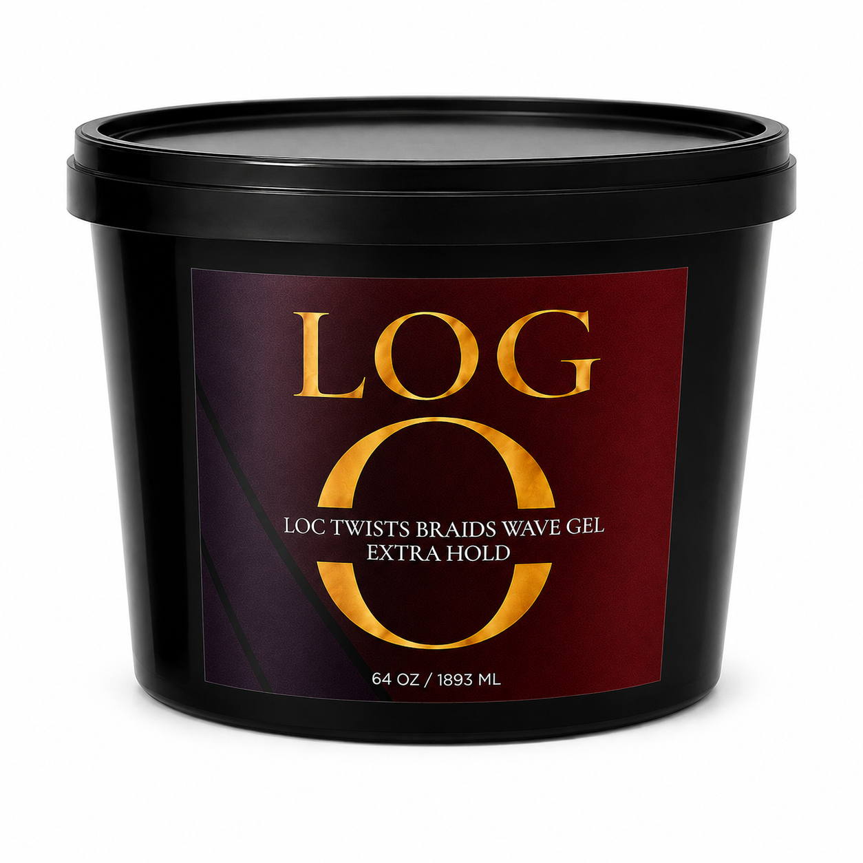 Bouteilles noires de 64 oz + Gel transparent