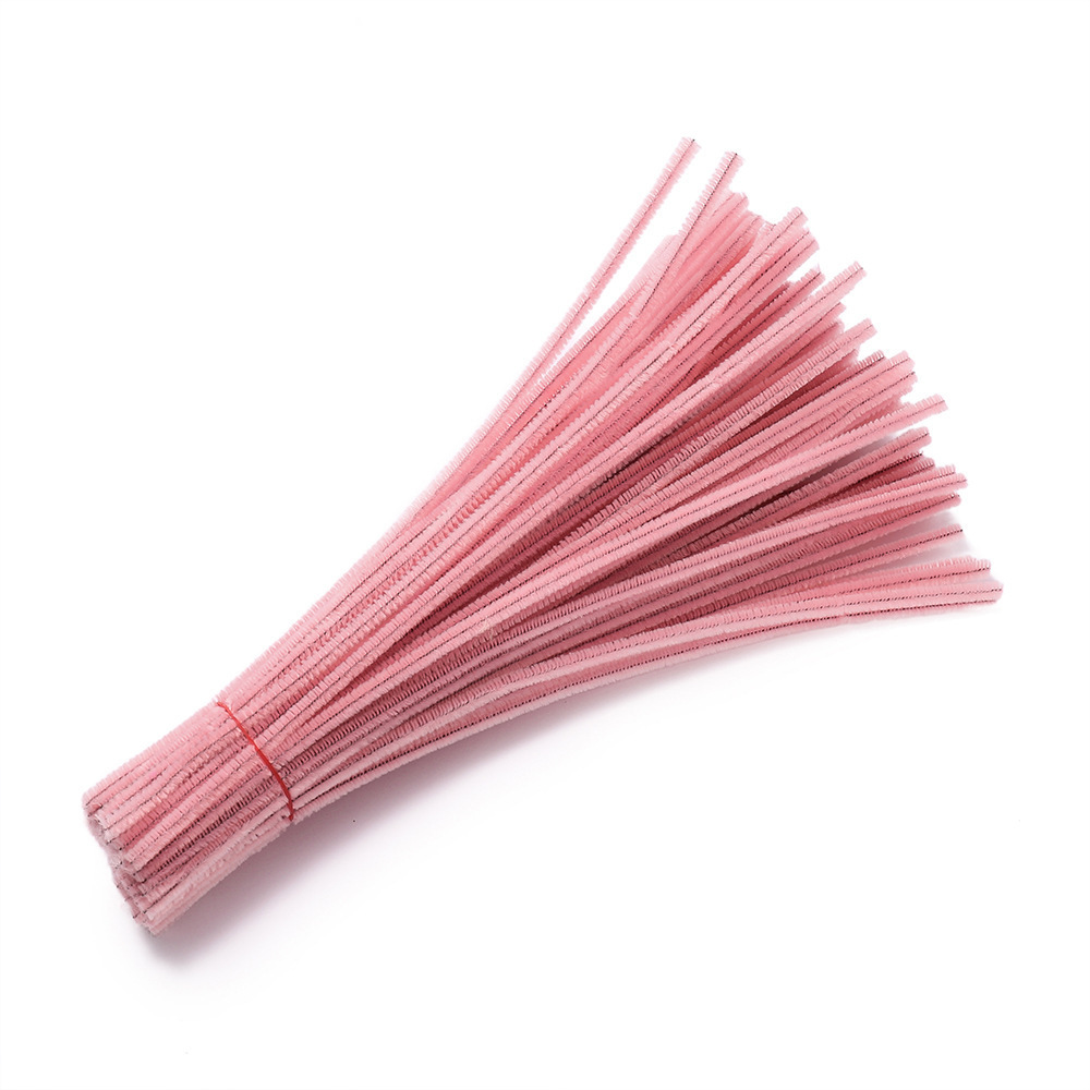 30cm Macaron Colored Pipe Cleaner - Pink Jade