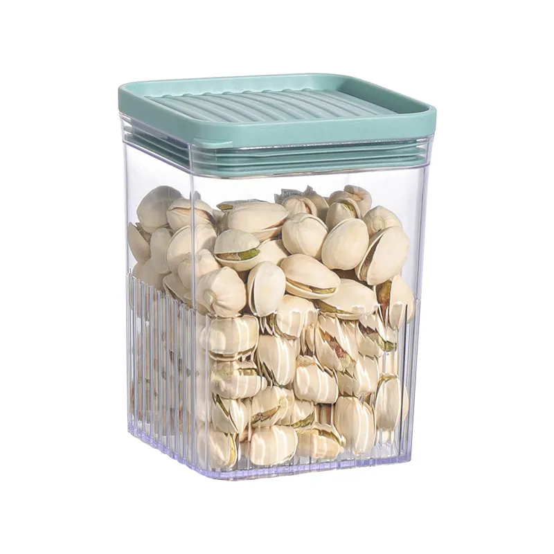 Mutfak BPA ücretsiz kutu plastik kuru gıda saklama kapları için hava geçirmez gıda saklama kapları Set