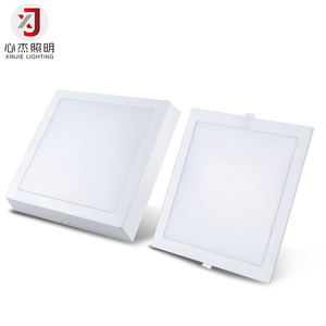 มาใหม่พื้นผิวปิดภาคเรียนแสงเปลี่ยน2 In 1 Backlit รอบและตารางนำแผง Ligh และไฟเพดาน - Product Image 5