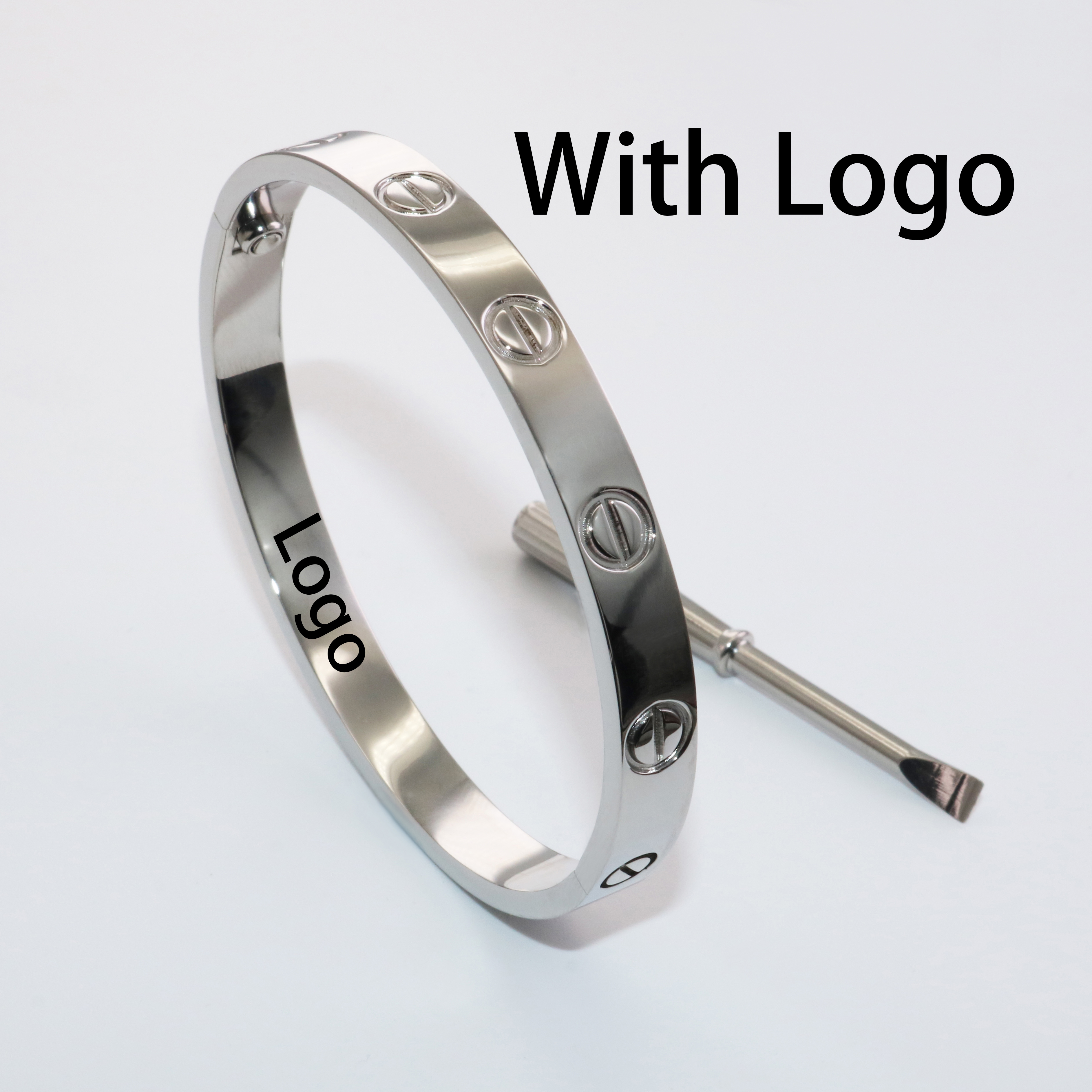 Silver With No Stone With Logo
