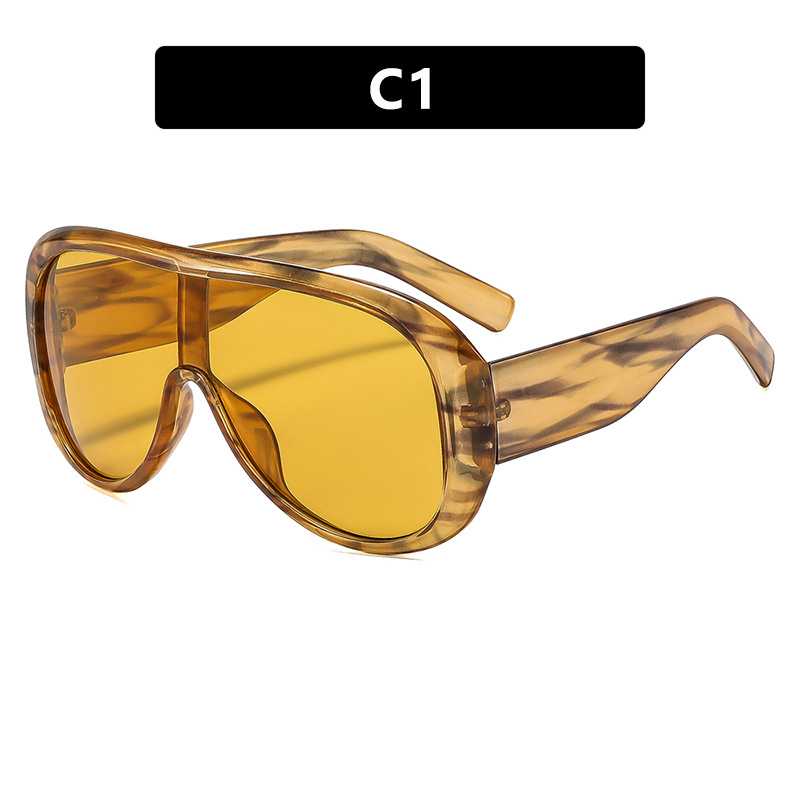 Thé léger rayé jaune C1