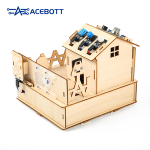 ACEBOTT ESP32 Programmier projekt DIY IOT Smart House Starter Kit für Arduino Electronic Educational Kit für Kinder und Anfänger